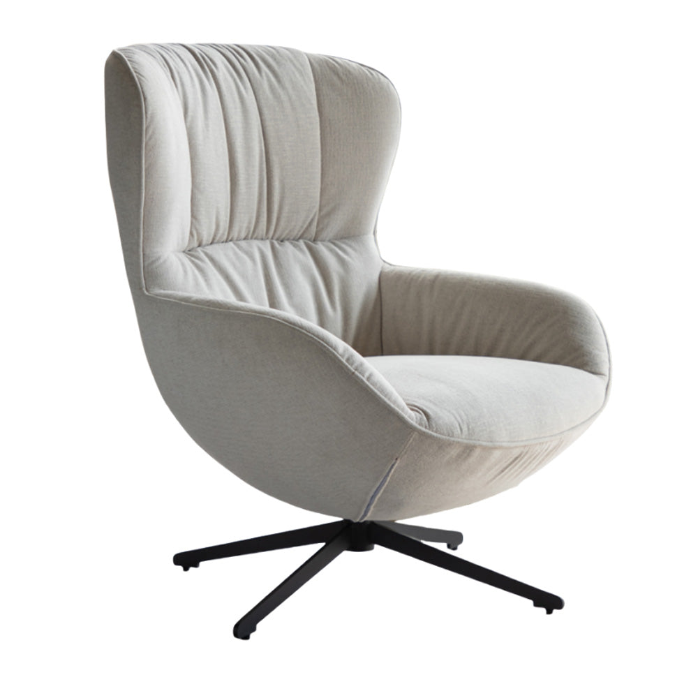 LIVARA EC1212 Iron Frame Tech Fabric Leisure Chair
