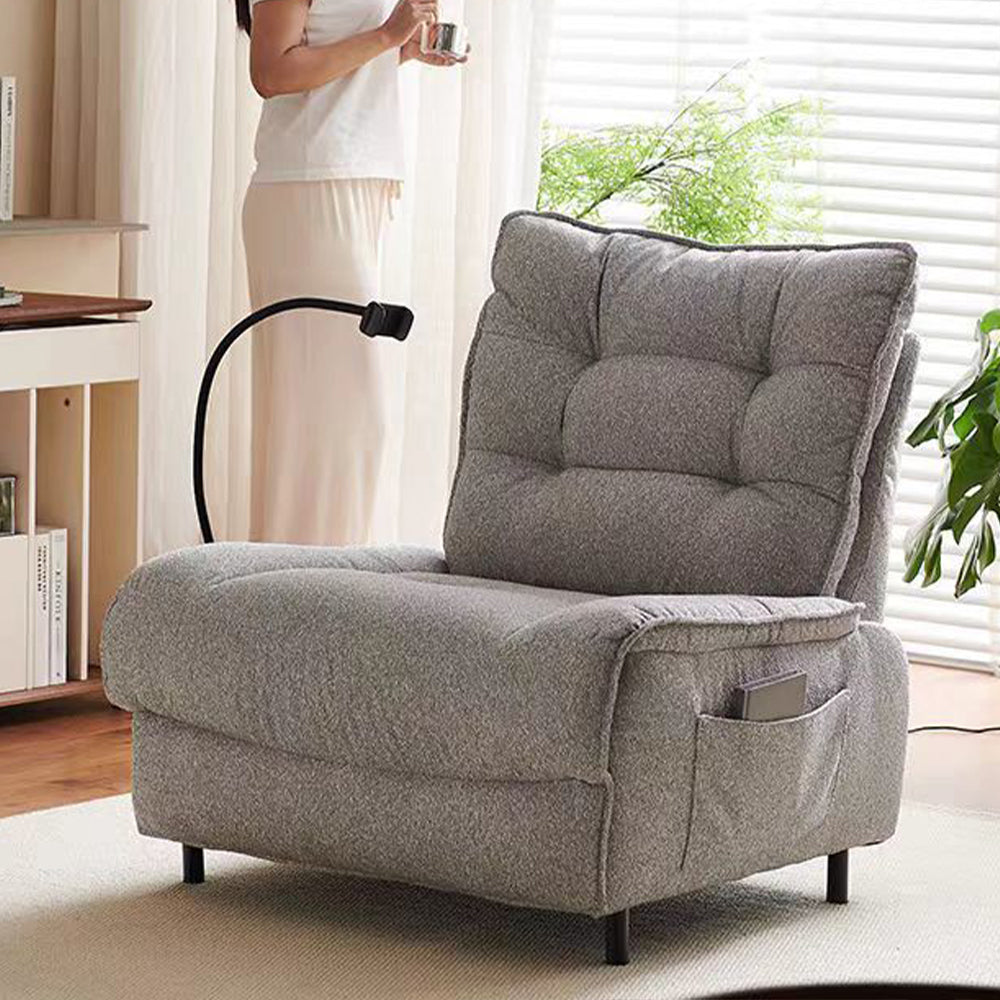 LIVARA EC1240 Electric Reclining Fabric Leisure Chair For Ultimate Comfort