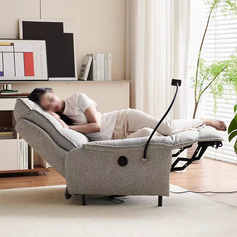 LIVARA EC1240 Electric Reclining Fabric Leisure Chair For Ultimate Comfort