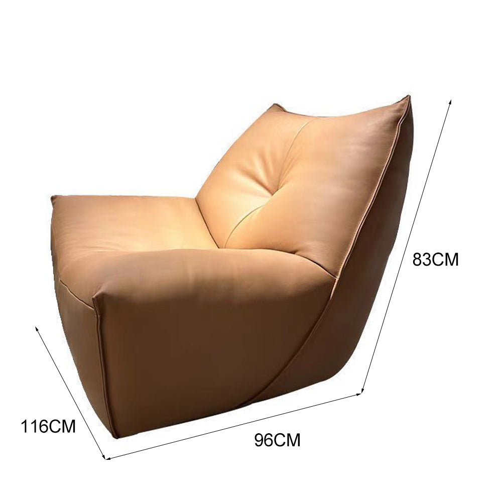 LIVARA EC1243 360-degree Swivel Base Leisure Chair / Single Sofa