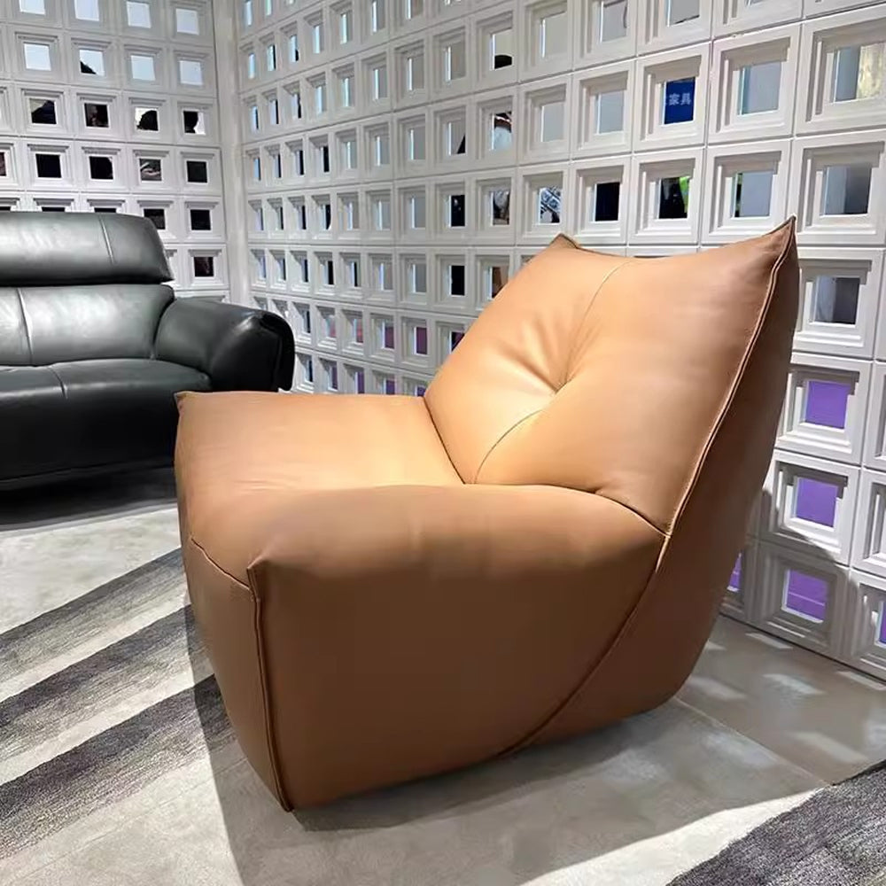 LIVARA EC1243 360-degree Swivel Base Leisure Chair / Single Sofa