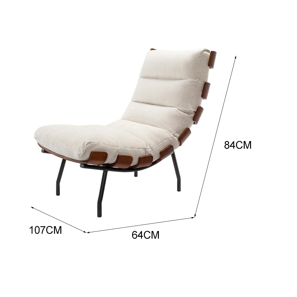 LIVARA EC1244 Saddle Leather Leisure Chair