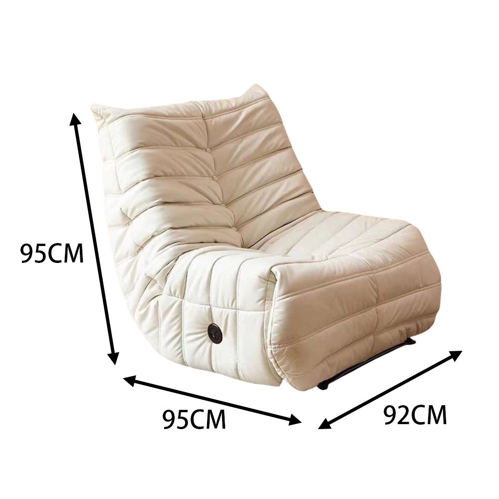 LIVARA FC1001 Manual Rocking Swivel Caterpillar Shape Leisure Chair
