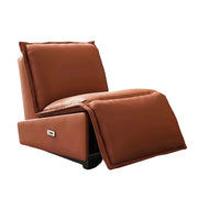 LIVARA FC1005 Manual Reclining Down Backrest Metal USB Leisure Sofa