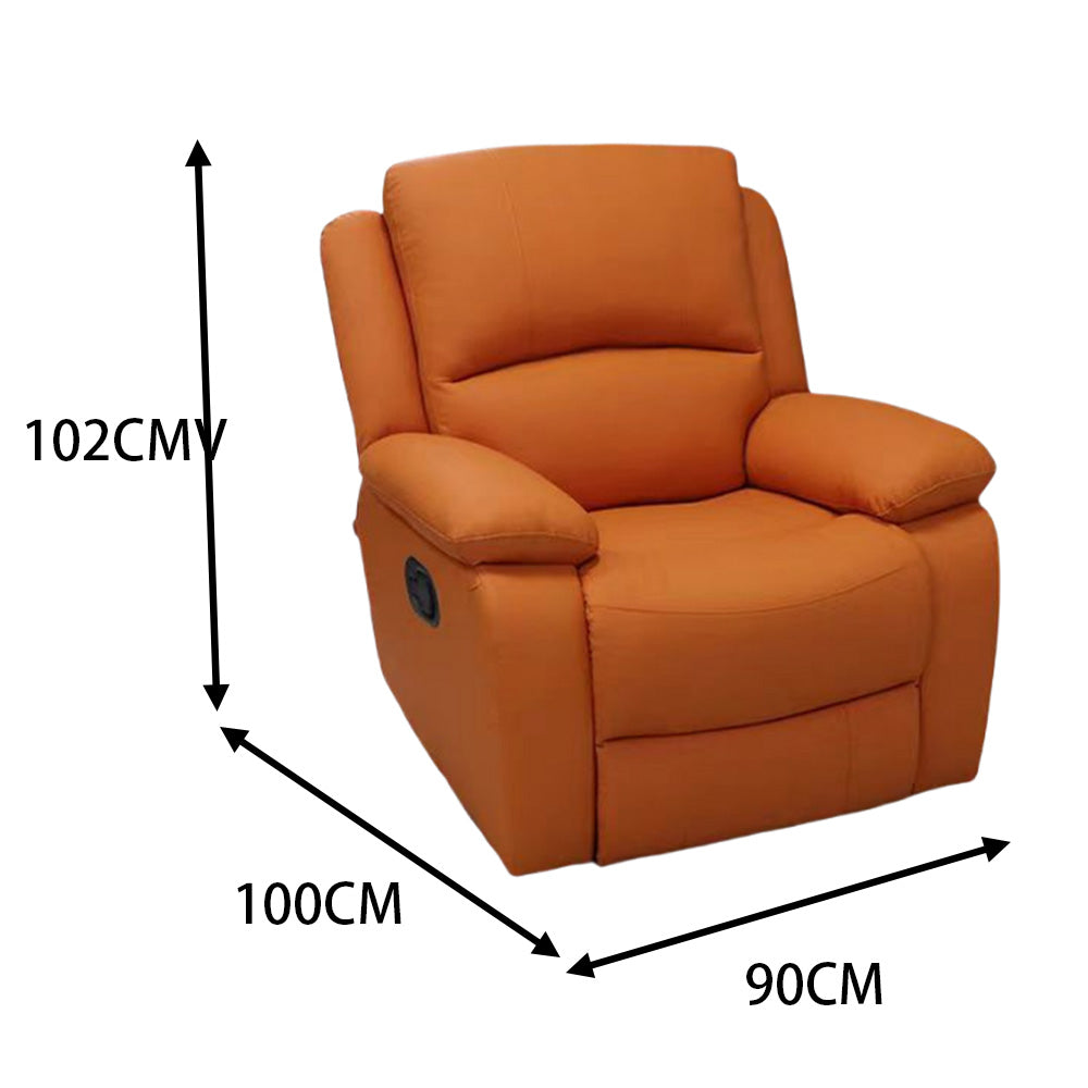 LIVARA FC1008 Reclining Minimalist Multifunction Leisure Chair W/USB