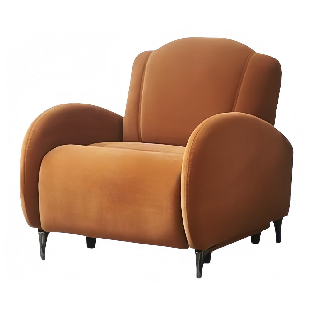 LIVARA FC1019 Suede Fabric Electric Reclining USB Leisure Chair