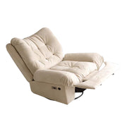 LIVARA FC1035 Solid Wood Frame High-Resilience Foam Feather Leisure Chair