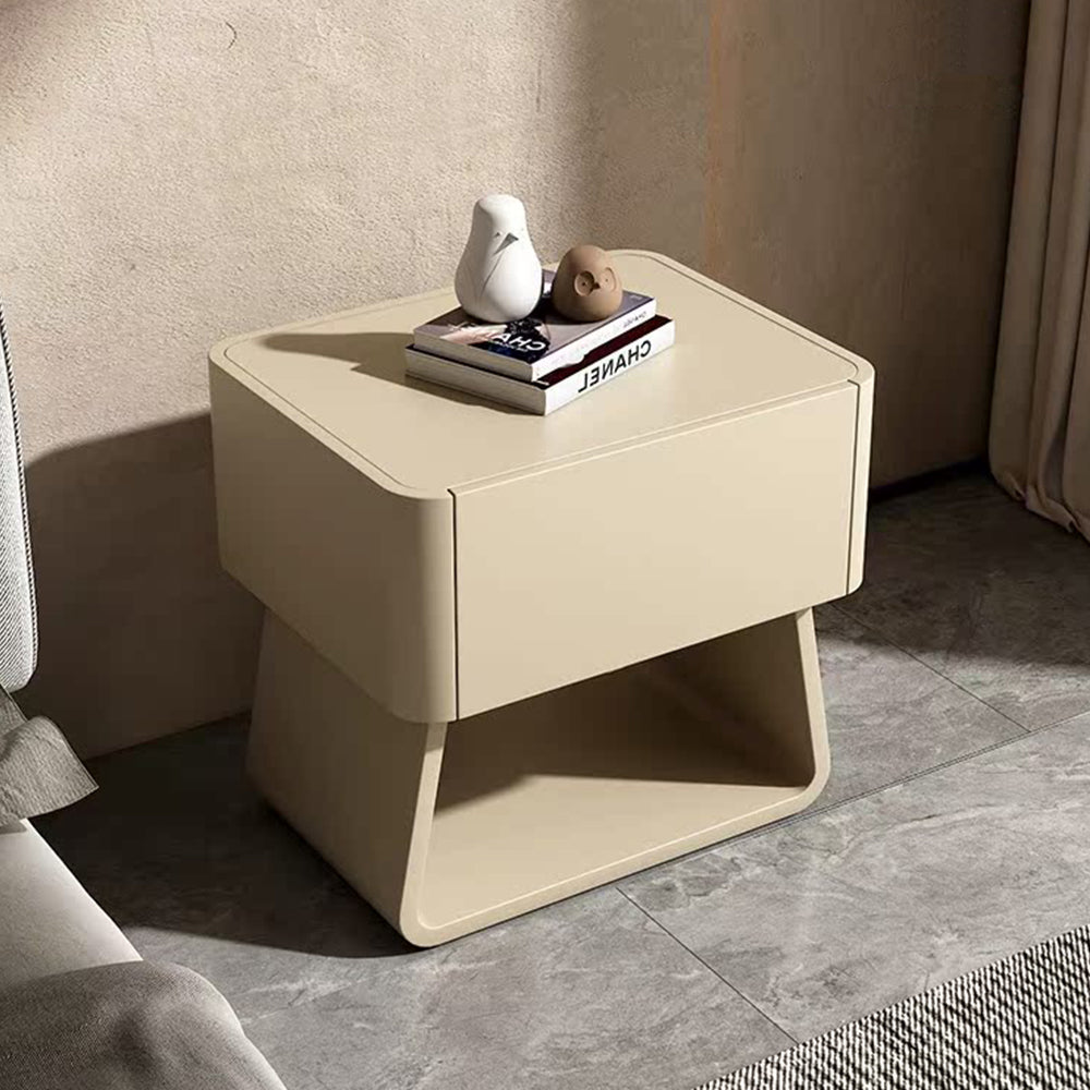 LIVARA NT1007 Modern Minimalist Style Bedside Table With Simple Storage And Small Side Table
