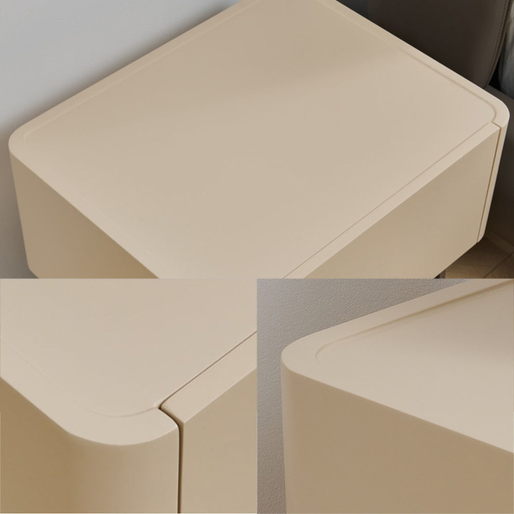 LIVARA NT1007 Modern Minimalist Style Bedside Table With Simple Storage And Small Side Table