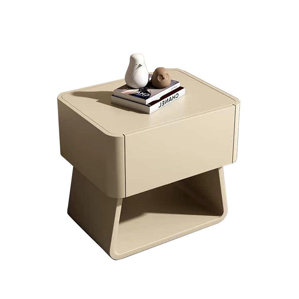 LIVARA NT1007 Modern Minimalist Style Bedside Table With Simple Storage And Small Side Table