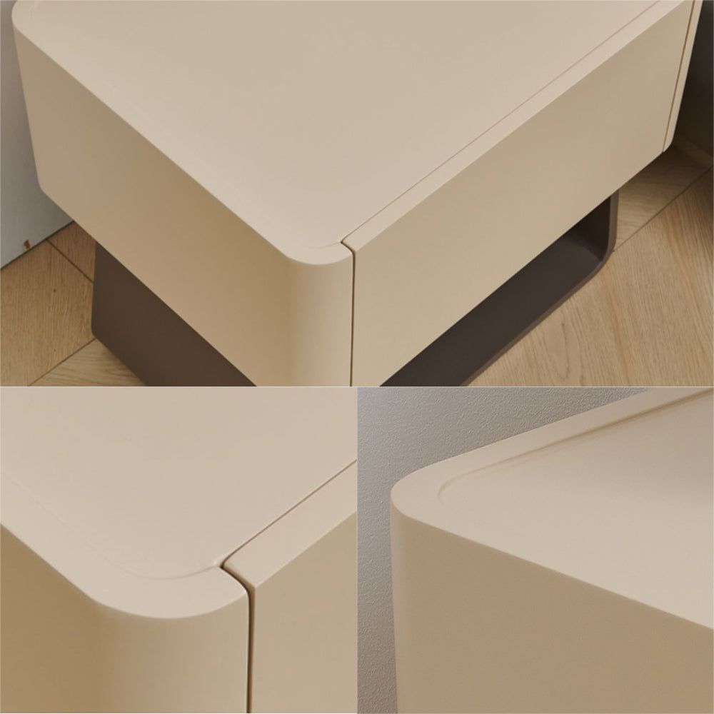 LIVARA NT1007 Modern Minimalist Style Bedside Table With Simple Storage And Small Side Table