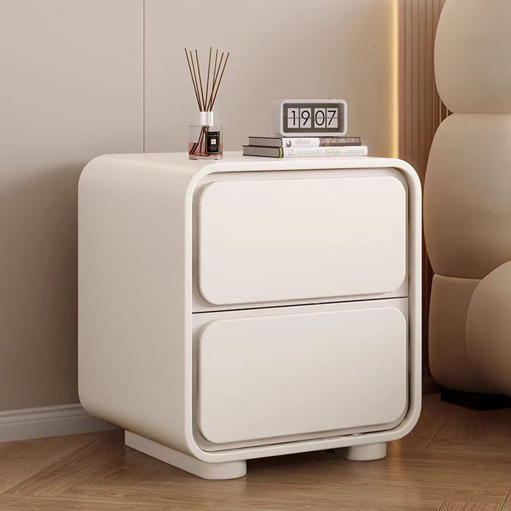 LIVARA NT1034 MDF Upholstered Bedside Table