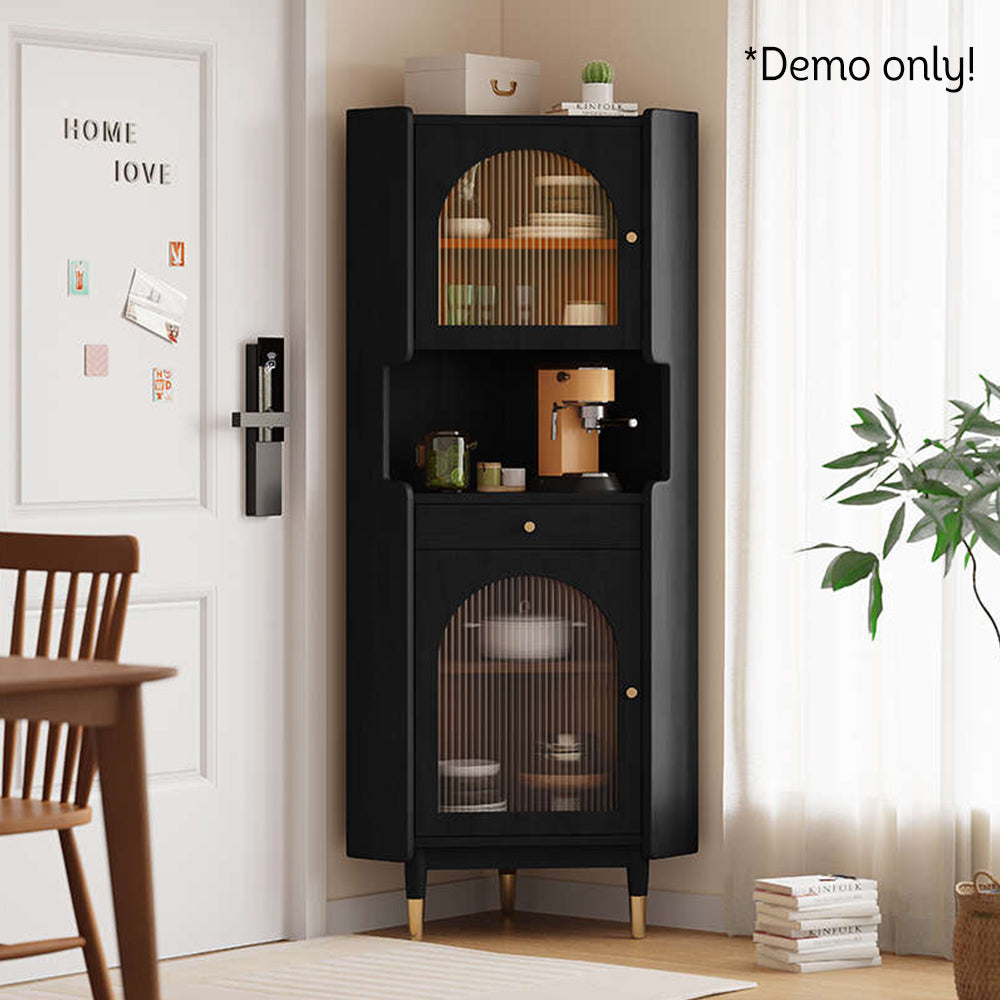 LIVARA Corner Storage Cabinet Multi-functional Storage