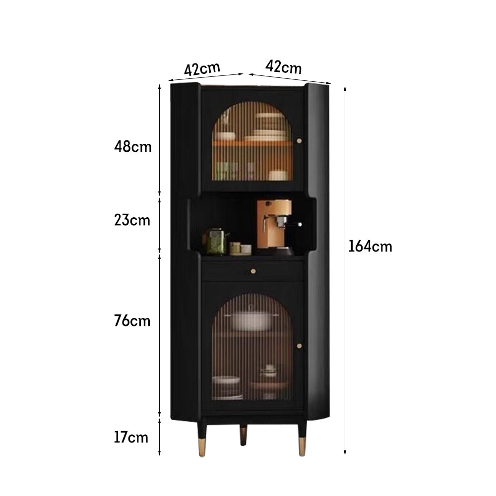 LIVARA Corner Storage Cabinet Multi-functional Storage