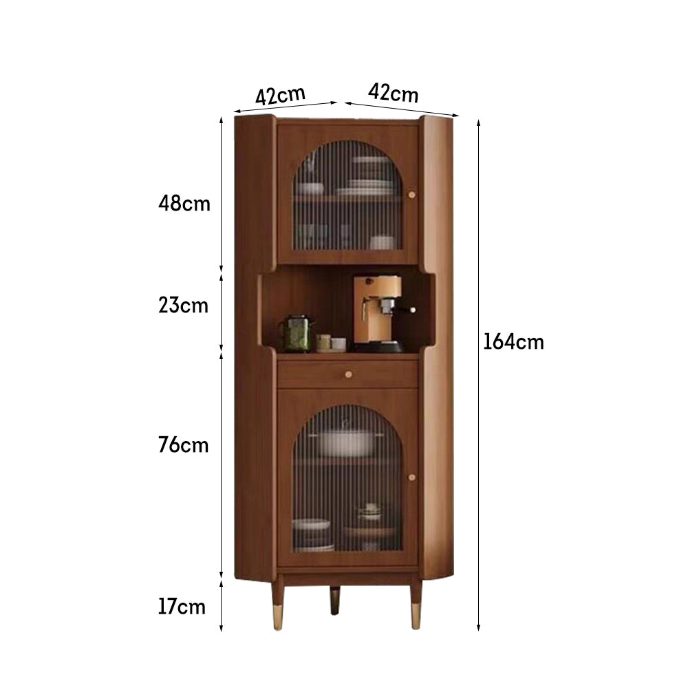 LIVARA Corner Storage Cabinet Multi-functional Storage