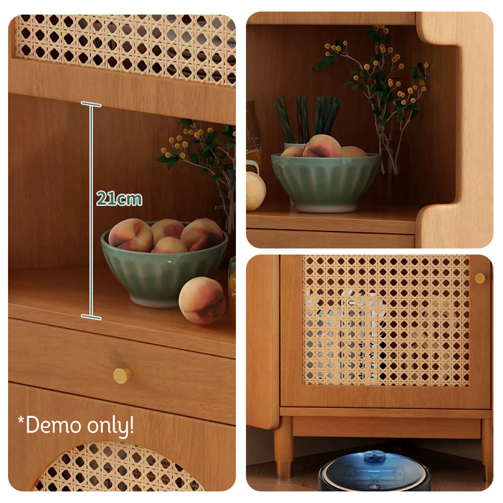 LIVARA Corner Storage Cabinet Multi-functional Storage