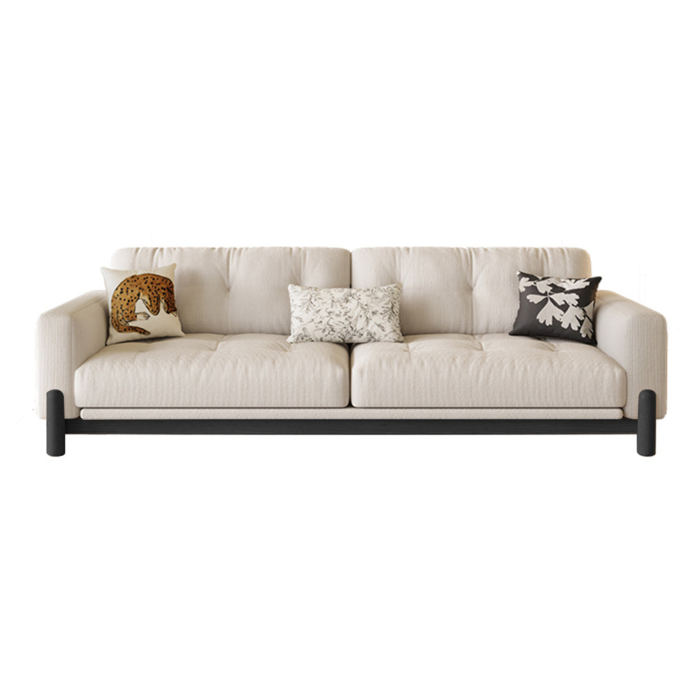 LIVARA 8113 Vintage-style Series 180-280cm Sofa With Throw Pillows