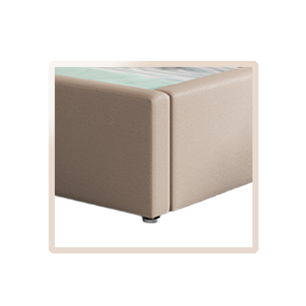 LIVARA SM901 120/135/150/180cm Length Tech Fabric Kids Bed - Beige