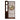 LIVARA Asian Style Walnut Wood Room Divider, Mountain Scenery Design, Elegant Privacy Screen for Home Decor