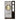 LIVARA Oriental Style Walnut Wood Room Divider, Hollow Slatted Privacy Screen, Perfect for Entryway or Foyer Decoration