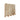 LIVARA 4-Panel Woven Rattan Bamboo Room Divider with Footed Base