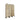 LIVARA 3-Panel Woven Rattan Bamboo Room Divider with Footed Base