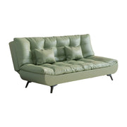 LIVARA 120/150/180/190cm Length Convertible Cat Claw Fabric Sofa Bed - Green