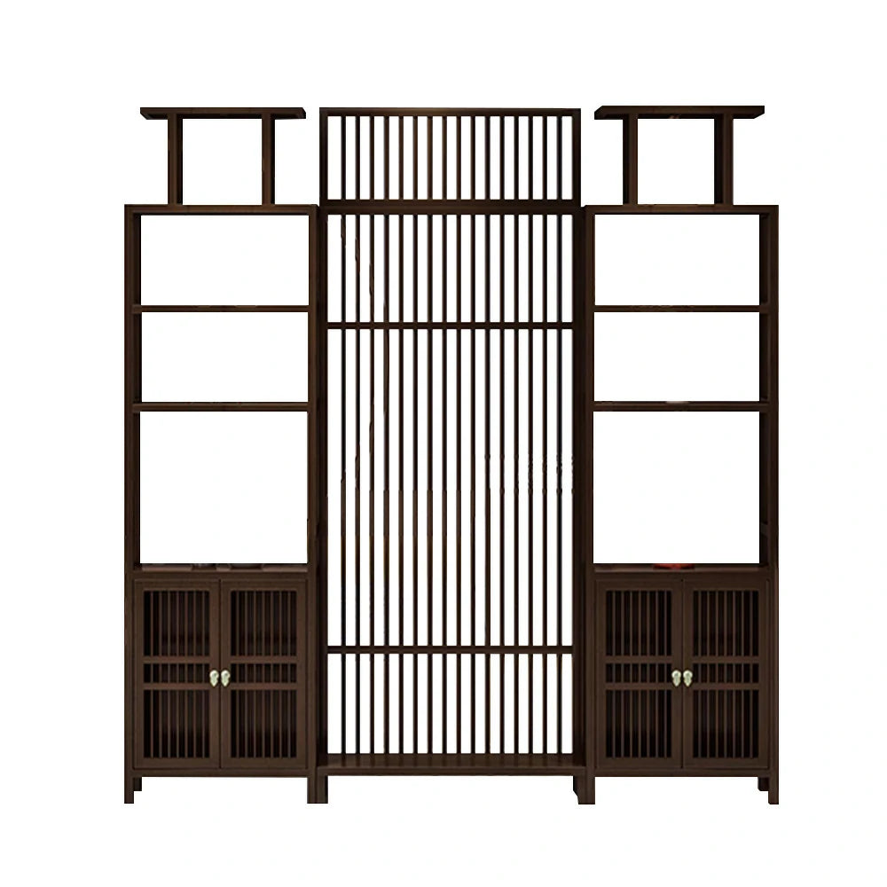 LIVARA Bamboo Raises Two Storage Cabinets With 71Cm And 91Cm Screens