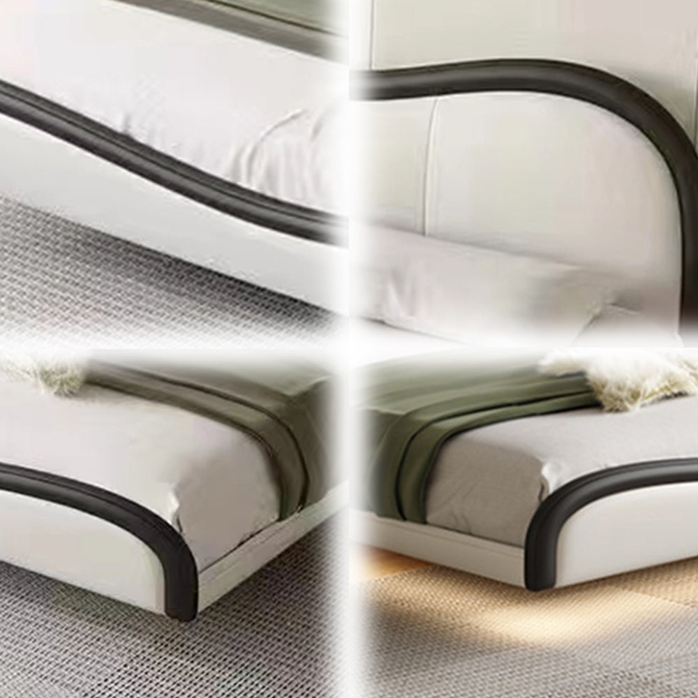 LUXORA B1415 150/180cm Solid Wood Frame Kids Bed-Artificial Leather