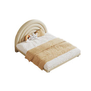 LUXORA B1417 150/180cm Solid Wood Frame Kids Bed-Artificial Leather