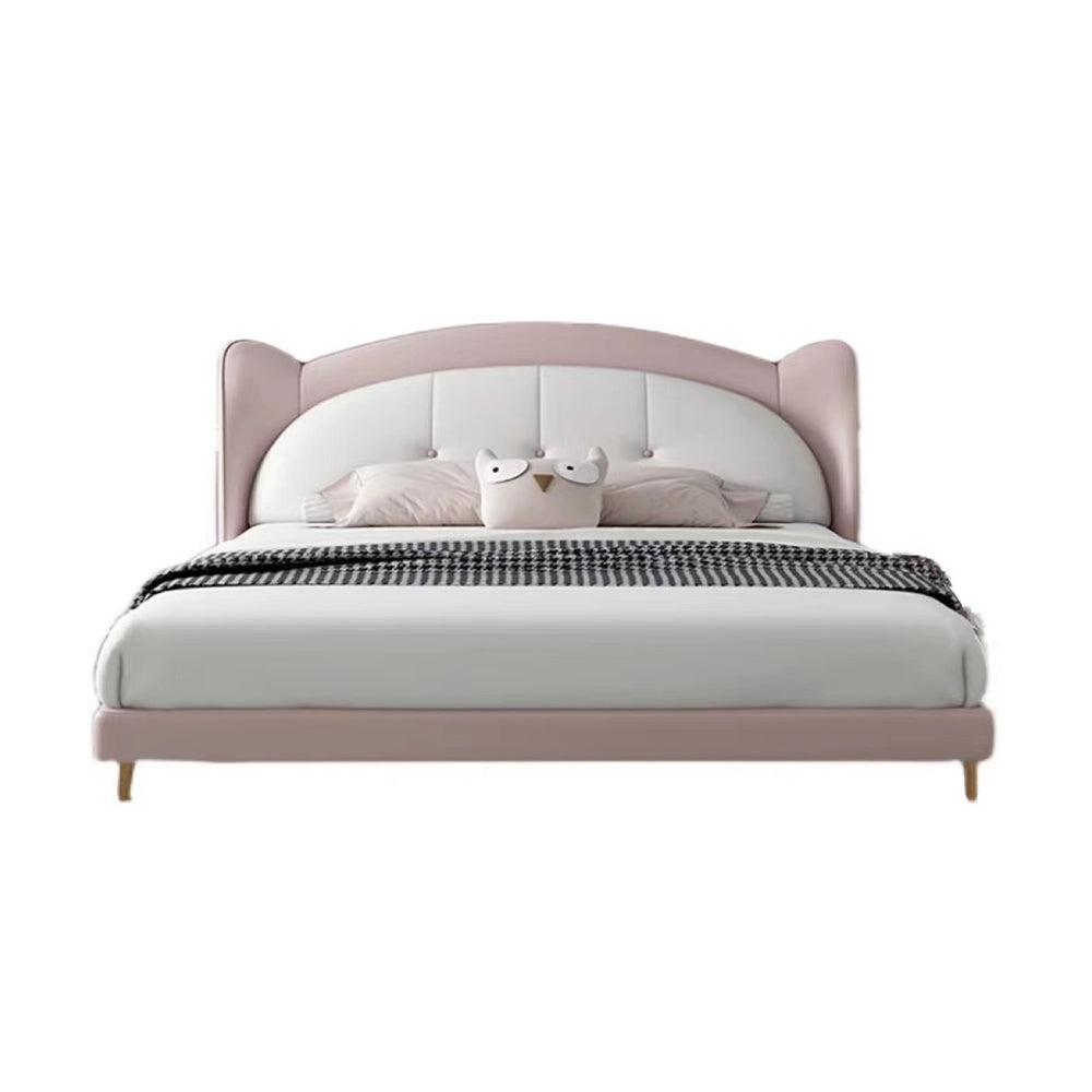 LUXORA CB1109 150/180cm Solid Wood Cartoon Bear Ear Shaped Kids Bed