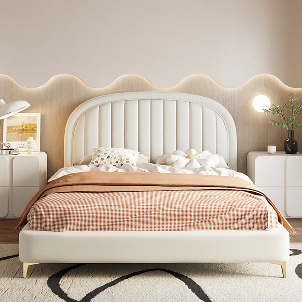 LUXORA CB1110 150/180cm Solid Wood Frame Kids Bed-Artificial Leather