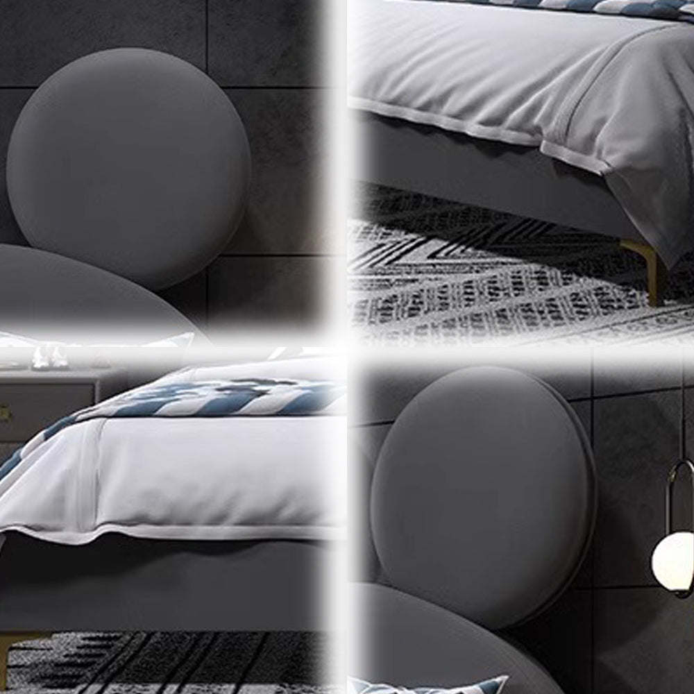 LUXORA CB1112 150/180cm Solid Wood Frame Cartoon Mouse Ear-Shaped Children's Bed