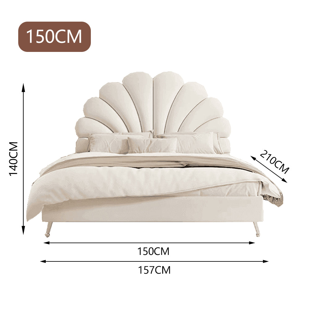 LUXORA CB1120 150/180cm Solid Wood Frame Kids Bed-White