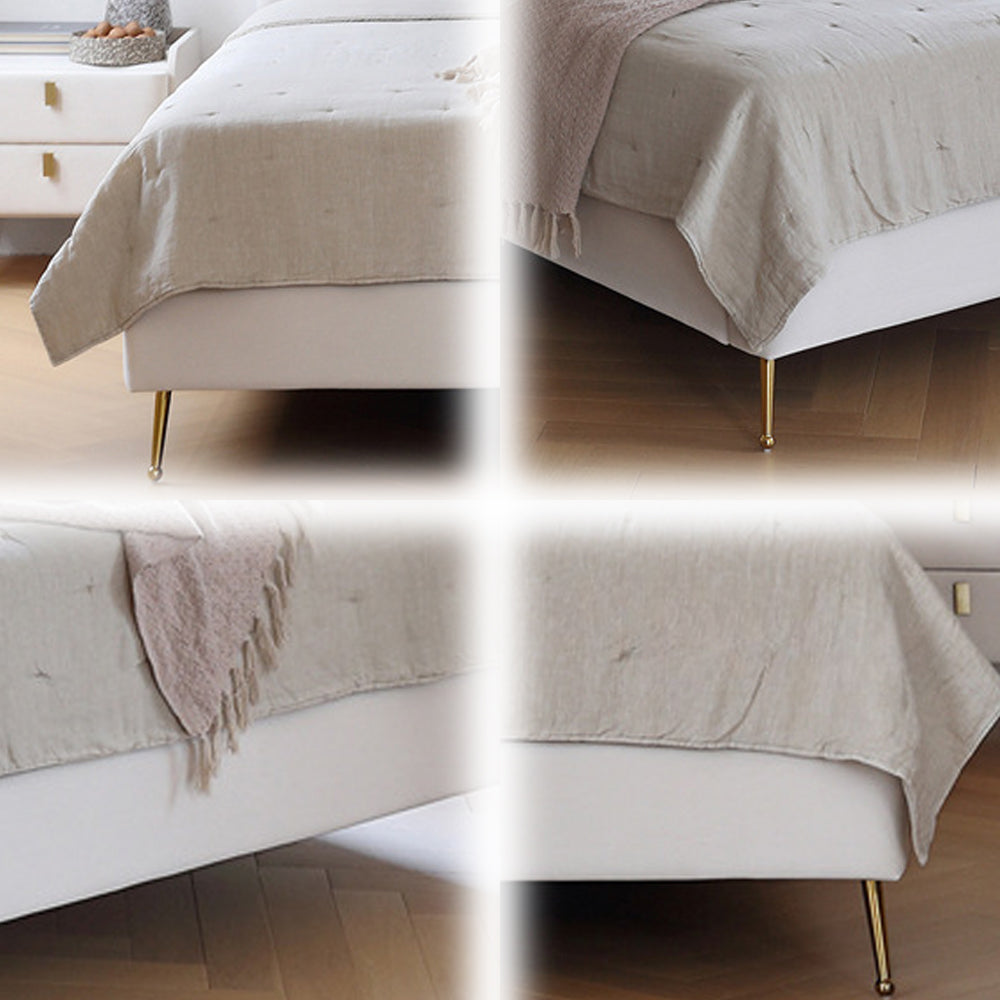 LUXORA CB1120 150/180cm Solid Wood Frame Kids Bed-White