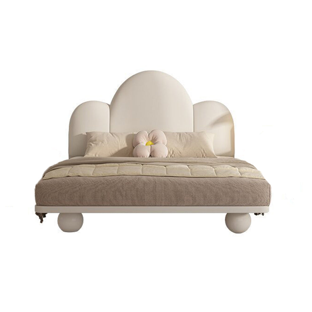 LUXORA CB1123 150/180cm Solid Wood Frame Kids Bed-White