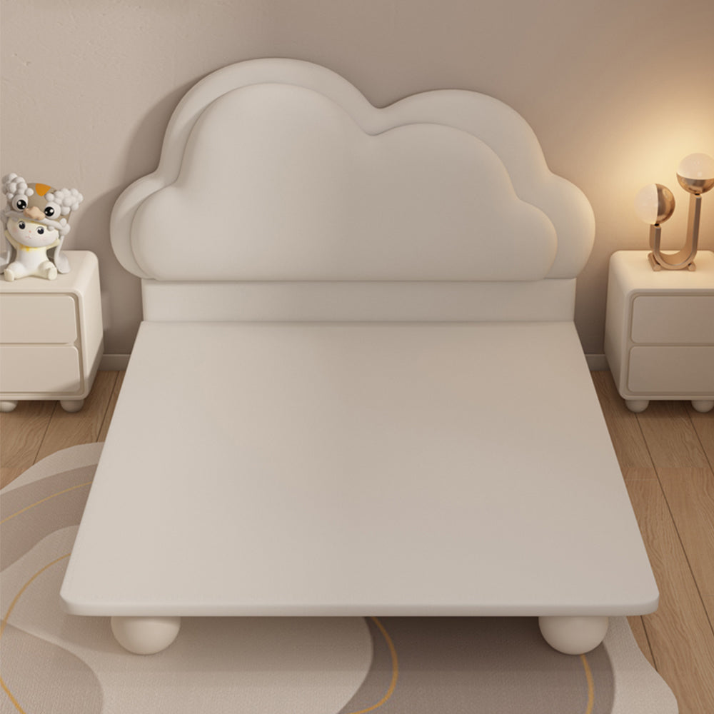 LUXORA CB1126 150/180cm Solid Wood Frame Cartoon Cloud-Shaped Kids Bed
