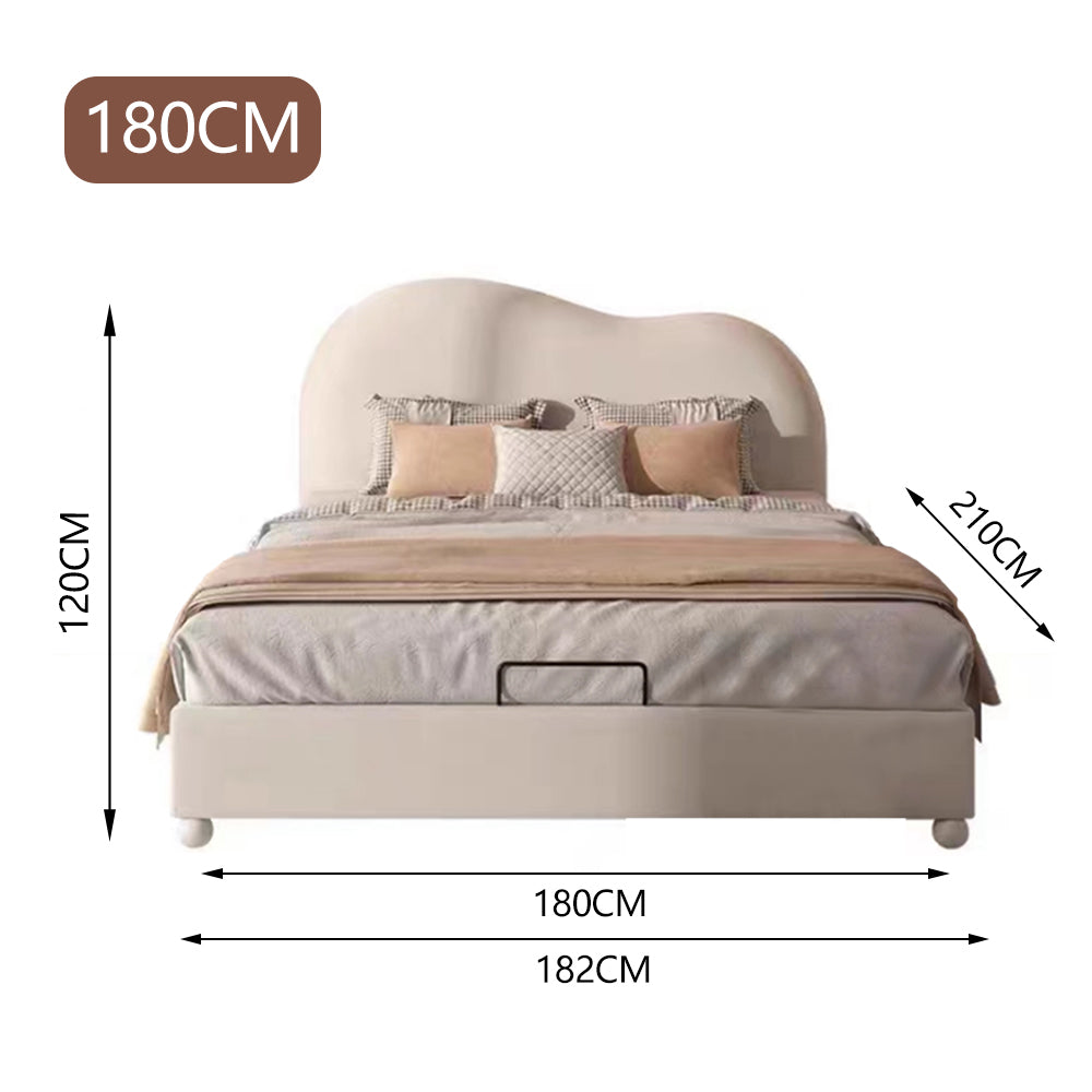 LUXORA CB1190 150/180cm Solid Wood Frame Kids Bed-Artificial Leather