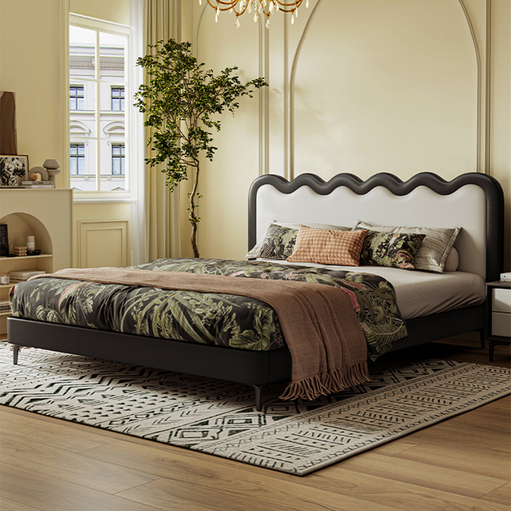 LUXORA CB1192 150/180cm Solid Wood Frame Kids Bed-Black