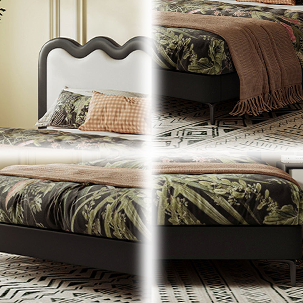 LUXORA CB1192 150/180cm Solid Wood Frame Kids Bed-Black