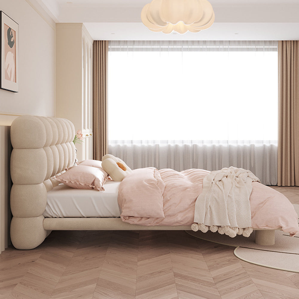 LUXORA CB1195 150/180cm Solid Wood Frame Kids Bed-Artificial Leather