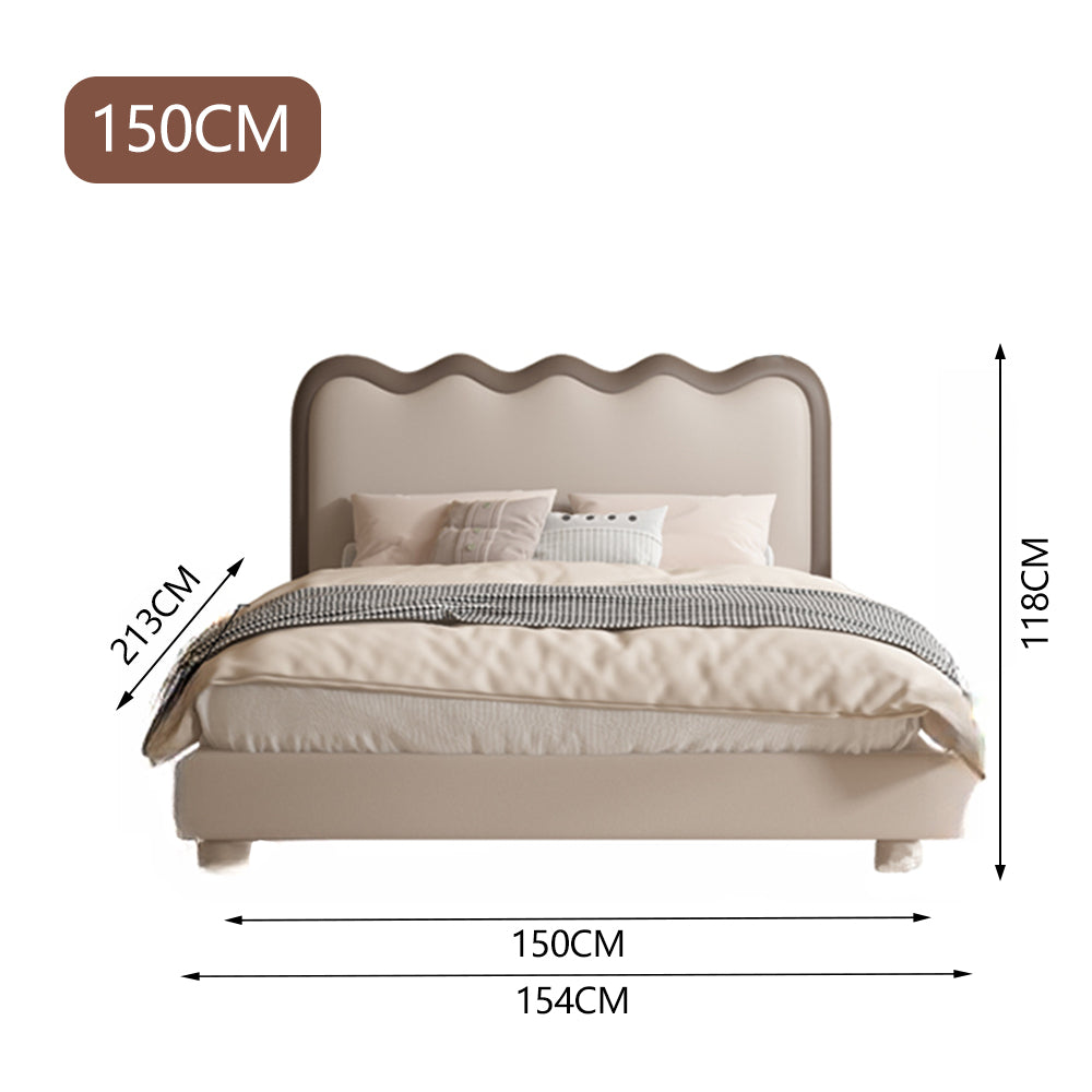 LUXORA CB1198 150/180cm Solid Wood Frame Kids Bed-White