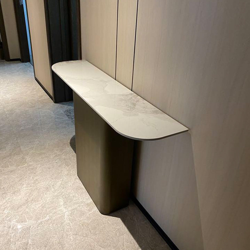 LUXORA CC1013 100/120/140cm Luxurious Style Sintered Stone Top Console Table