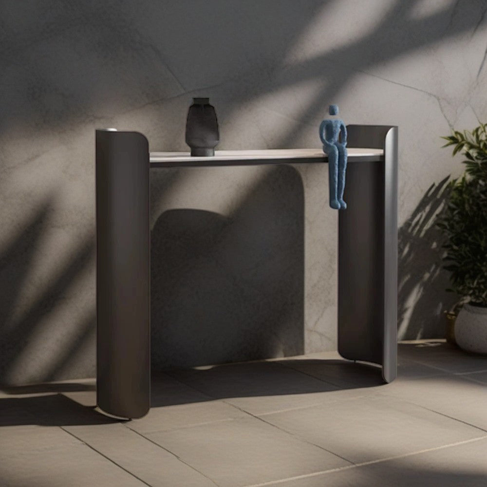 LUXORA CC1016 100/120/140cm Length Console Table Sintered Stone Countertop