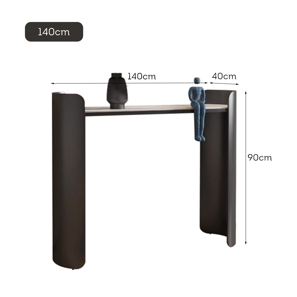 LUXORA CC1016 100/120/140cm Length Console Table Sintered Stone Countertop