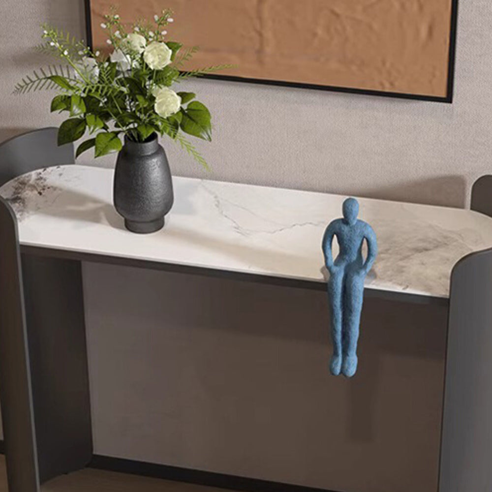 LUXORA CC1016 100/120/140cm Length Console Table Sintered Stone Countertop