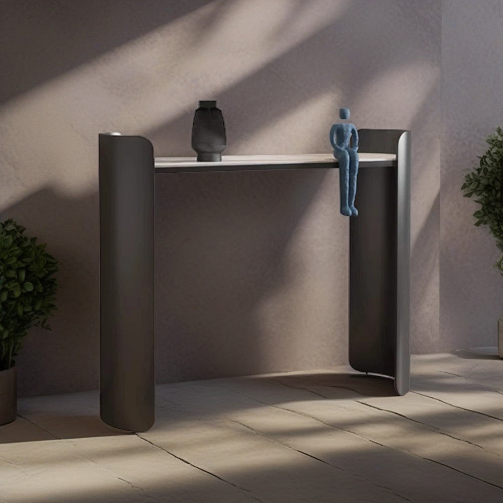 LUXORA CC1016 100/120/140cm Length Console Table Sintered Stone Countertop