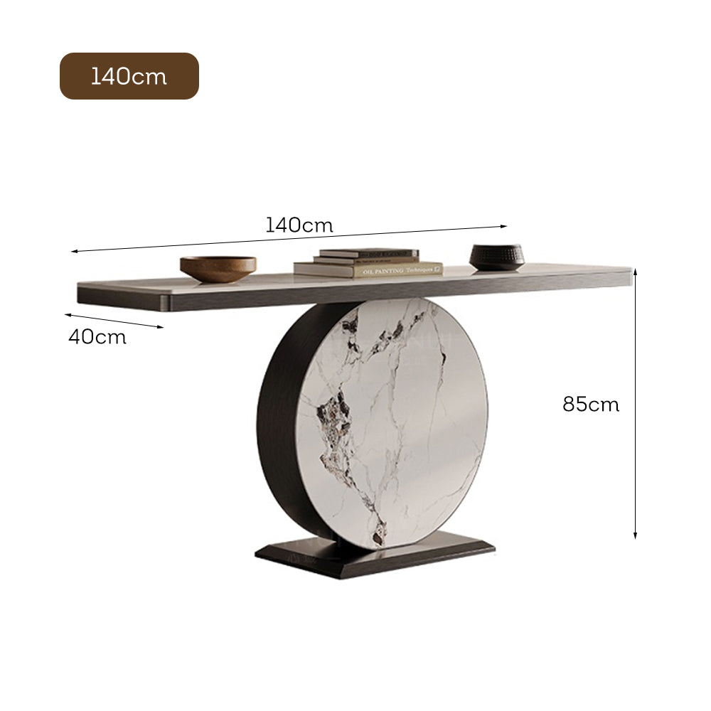 LUXORA CC1017 120/140cm Length Console Table Sintered Stone Countertop