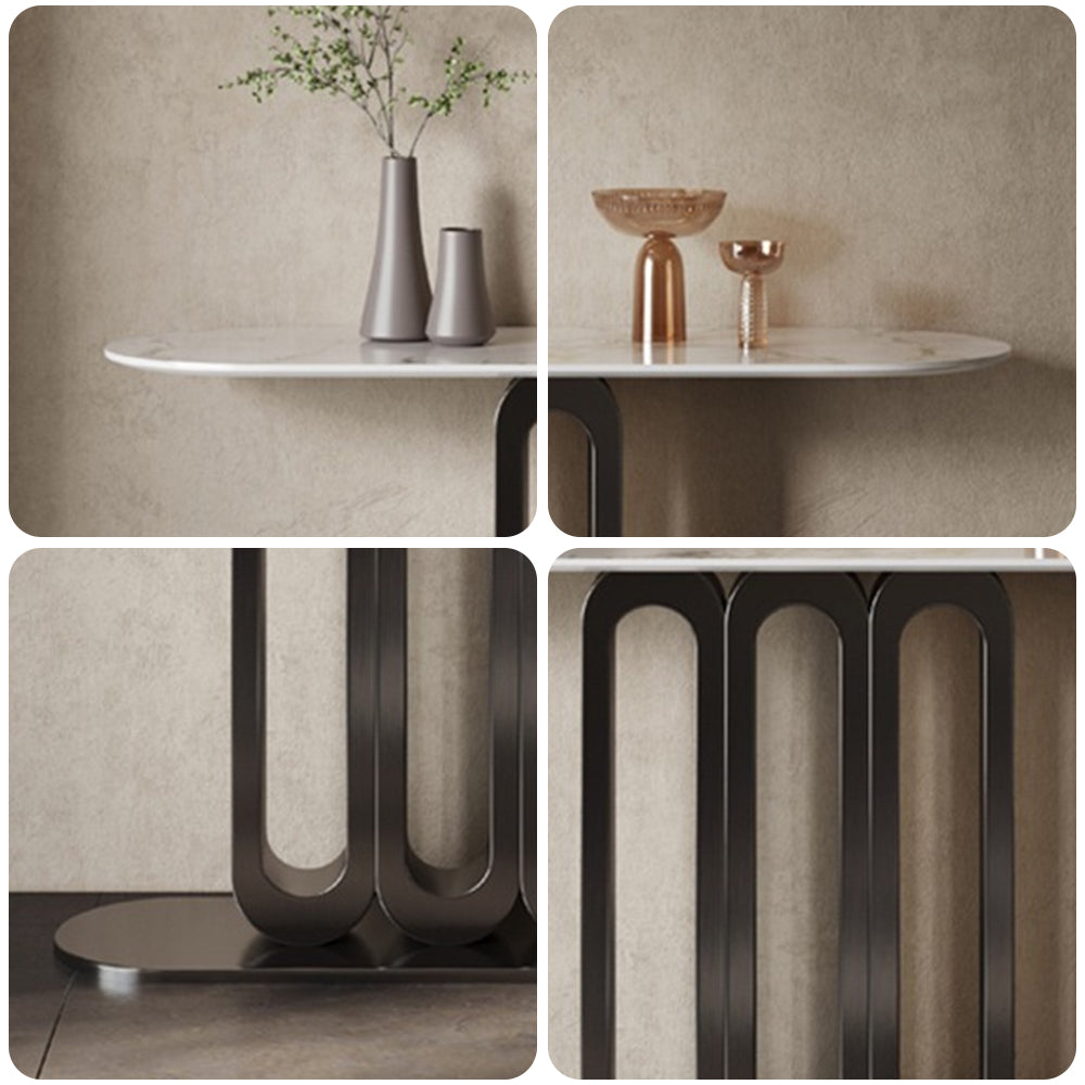 LUXORA CC1019 100/120/140/160cm Length Console Table Sintered Stone Countertop