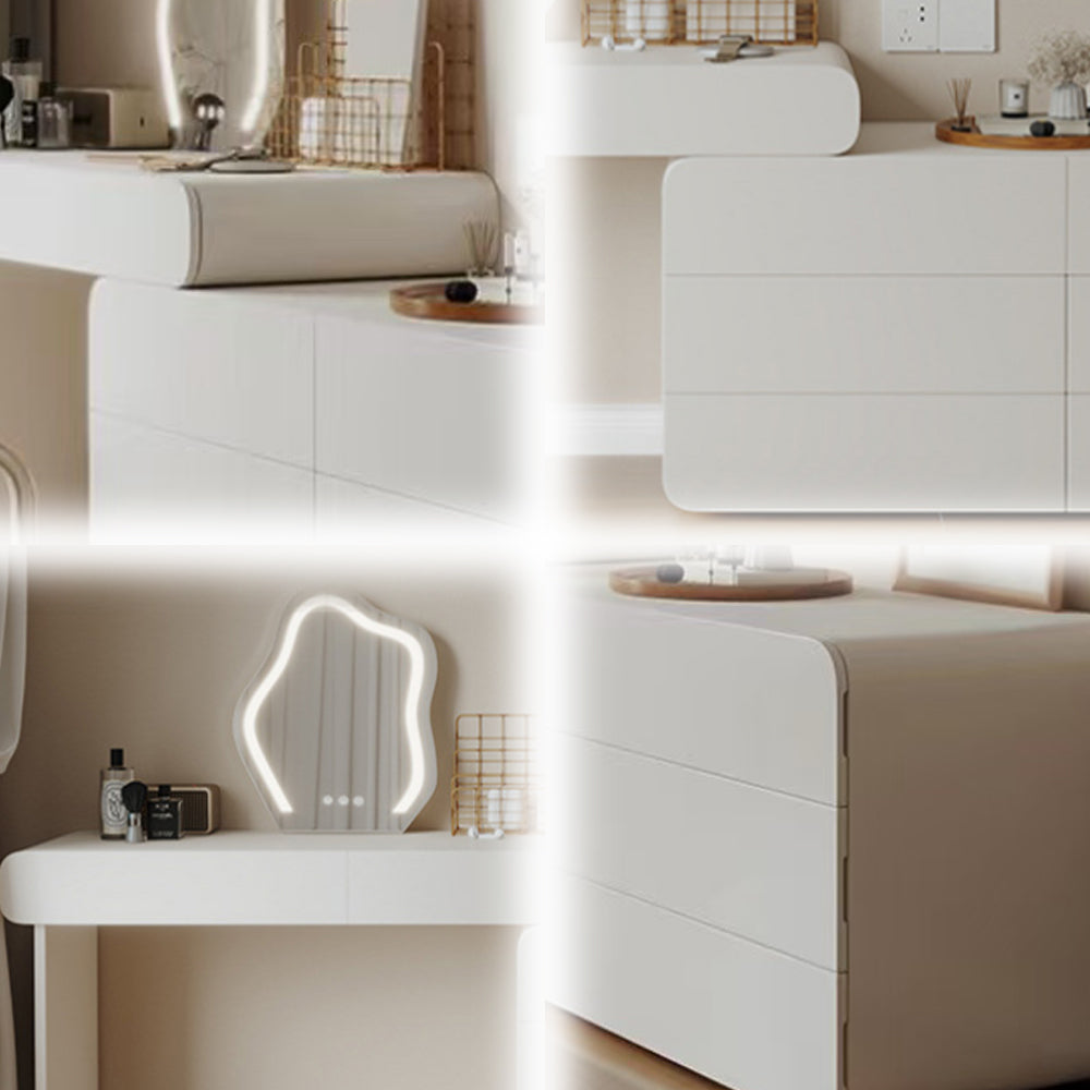 LUXORA DR1011 170-210cm Expandable Solid Wood Tabletop Dressing Table